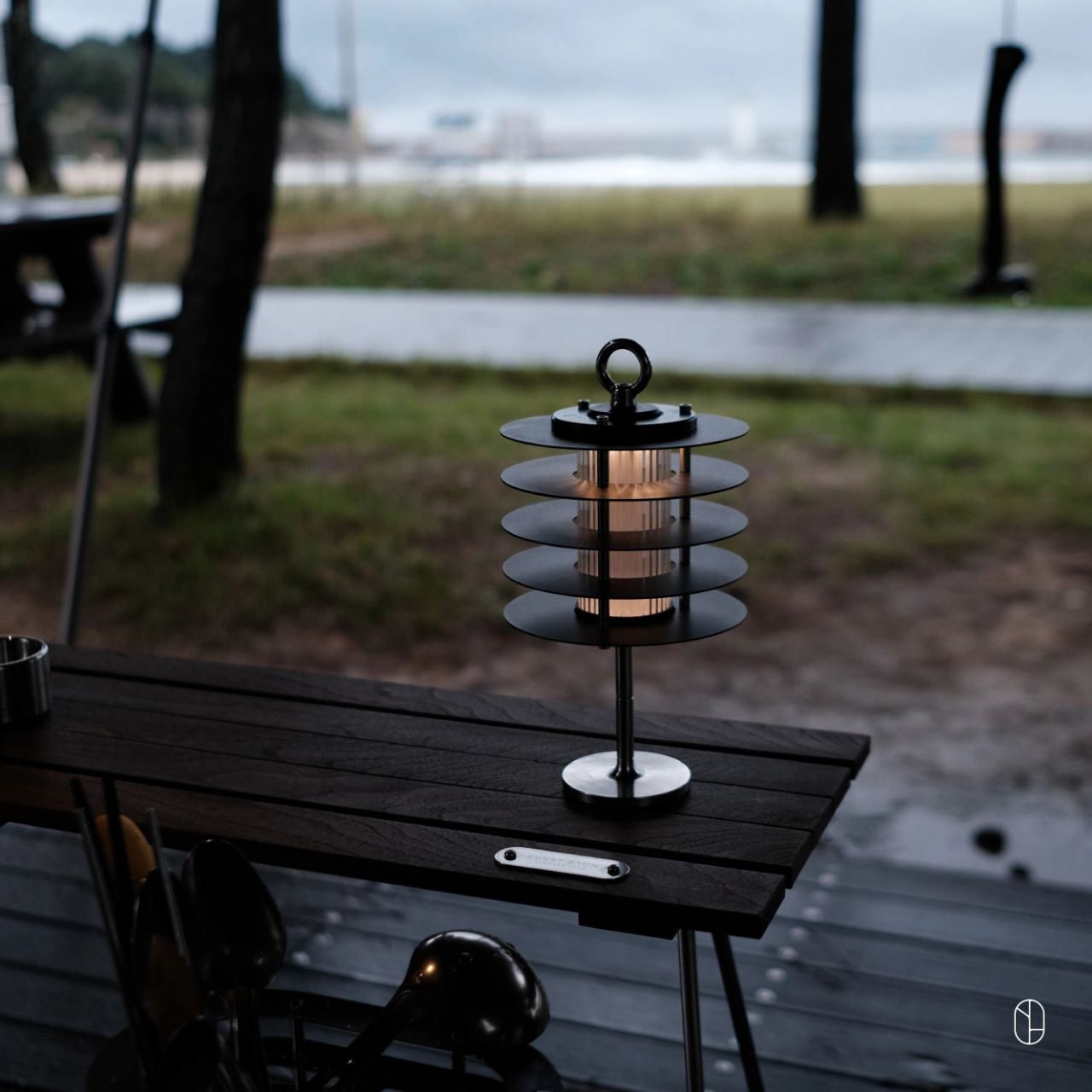 [Kunst Baum] Nessen 110 & Mono  Base Stand for 38explore lantern – Camping Lantern Stand, Height Adjustable