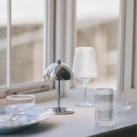 [Lumir] R Portable Chrome Table Lamp
