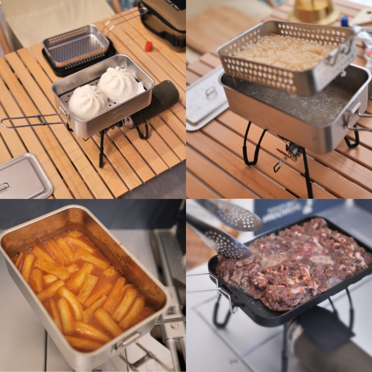 [Kinox] SUS 304 Camping Cooking Pot Set, Cookware Set