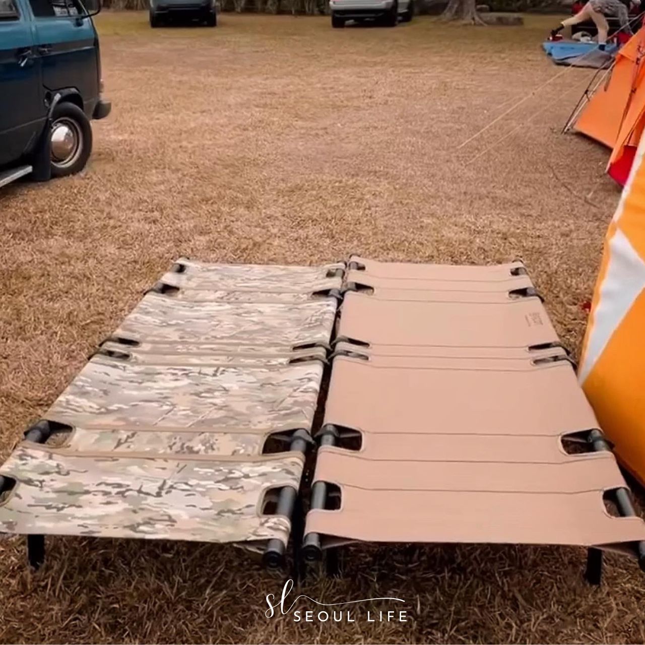 [TCOT] Military type One-touch Field Camping Bed