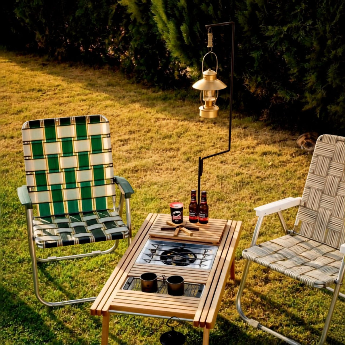 [Machen] Versatile Modular Wooden Camping Living Table