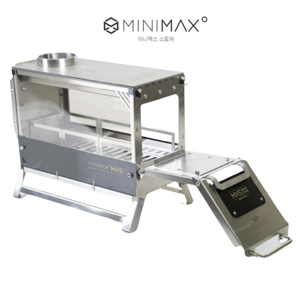 Minimax] MX7 Wood Burning Outdoor Camping Stove, Made in Korea