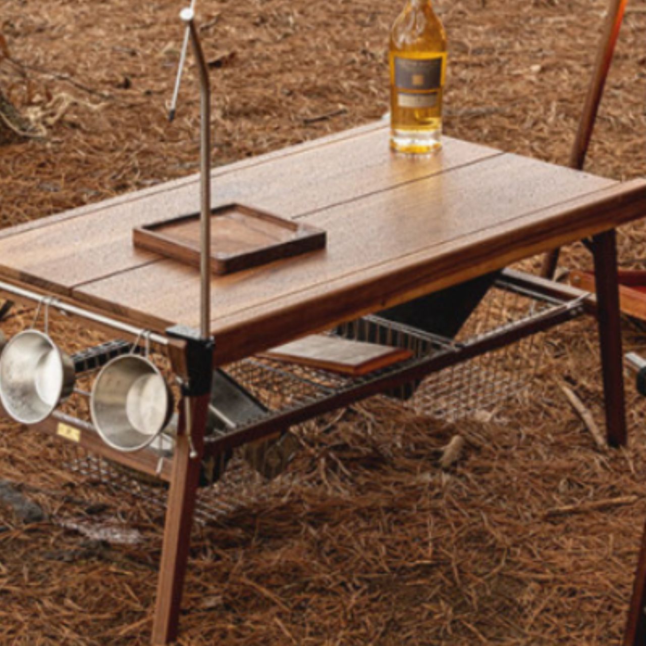 [Tesup] *Klotz Table* Handcraft Extendable  Wooden Folding Camping Table