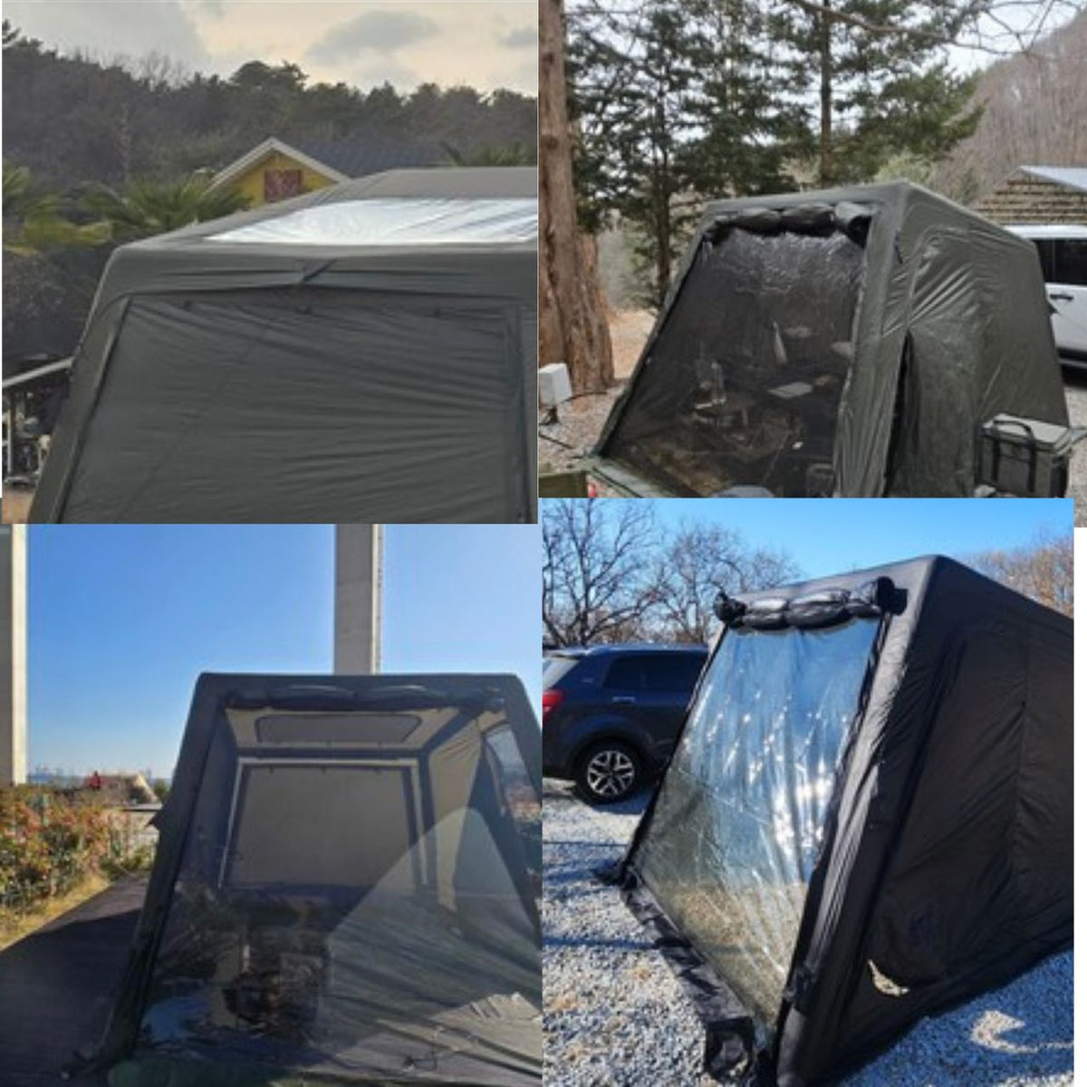 [Planforty] Dice Shelter Air Tent Lightweight Space-Saving Design