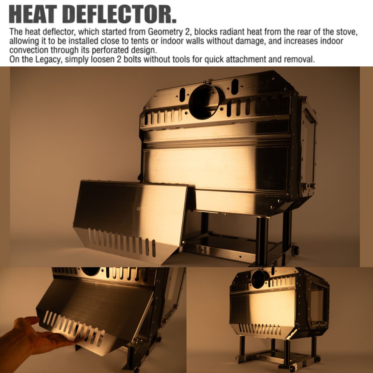 [Victory Camp] G.TREE-LEGACY Camping Wood Stove, Limited Edition