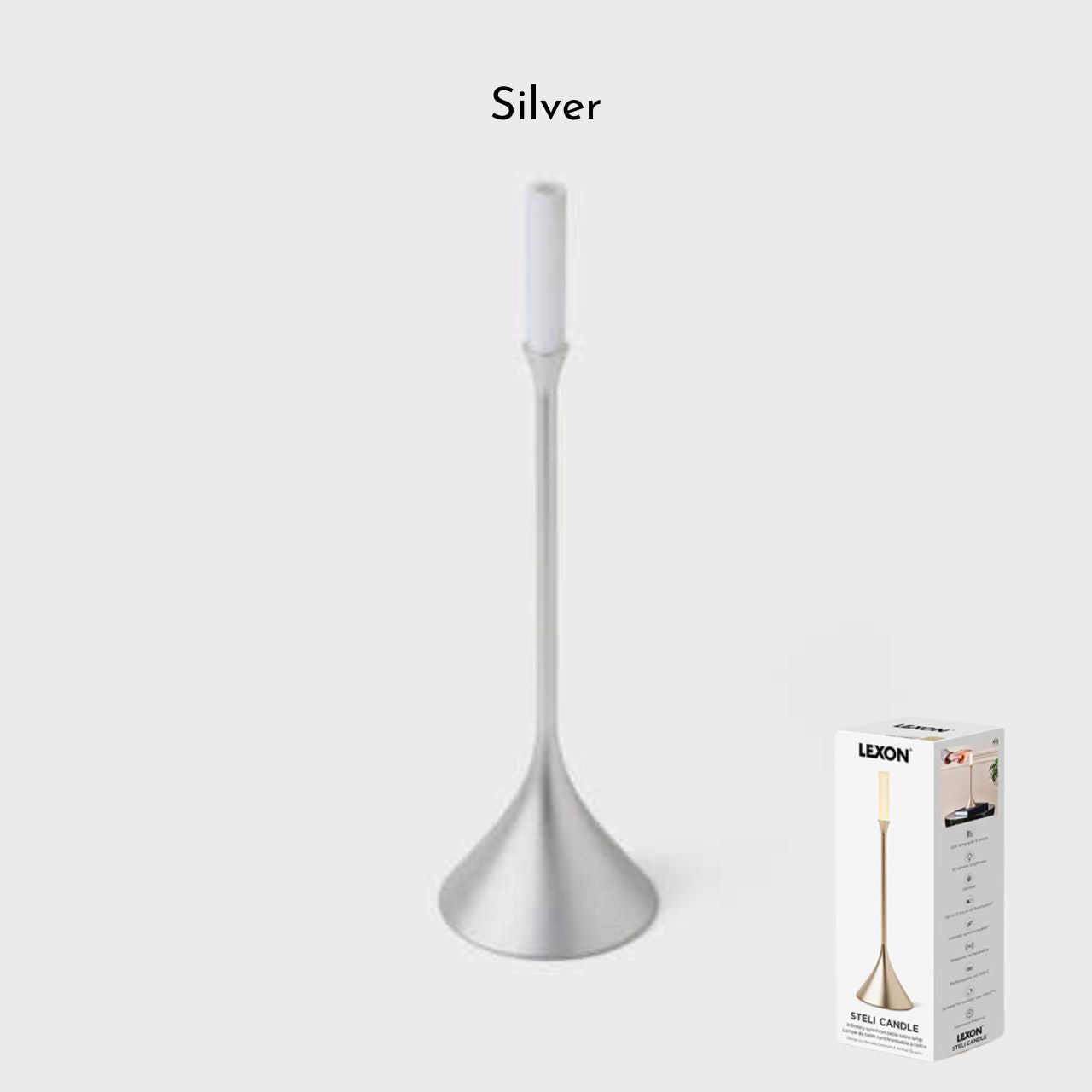 [Lexon] Lexon Steli Candle Wireless Lamp