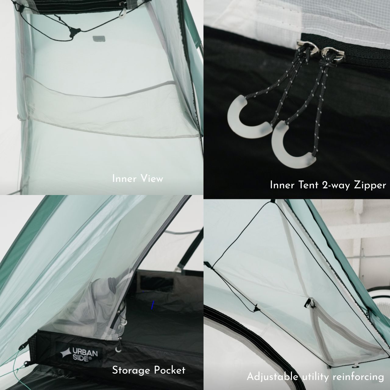 [URBANSIDE] TEGO™ 1.5P Ultralight Backpacking Tent