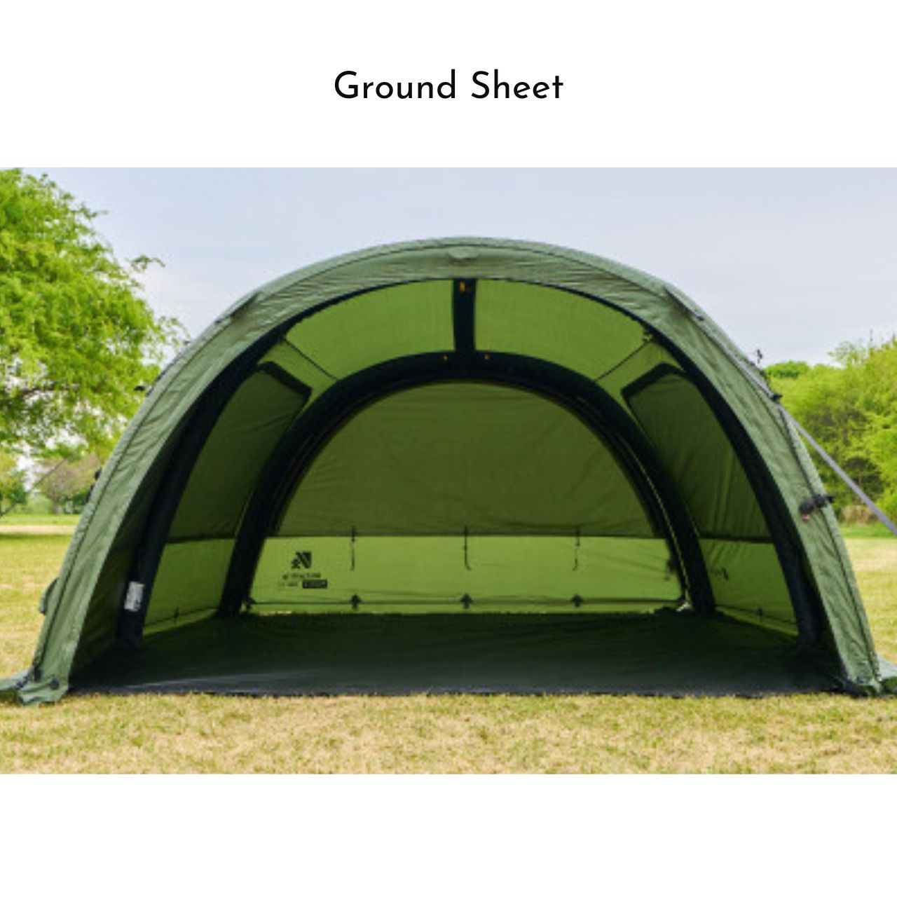 [We Can Trip] Model D Light-Weighted Air Tent, Shelter (Khaki, Black)