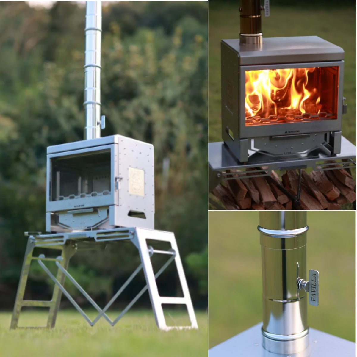 [Favilla] IGNIS-F03 Outdoor Camping Wood Stove