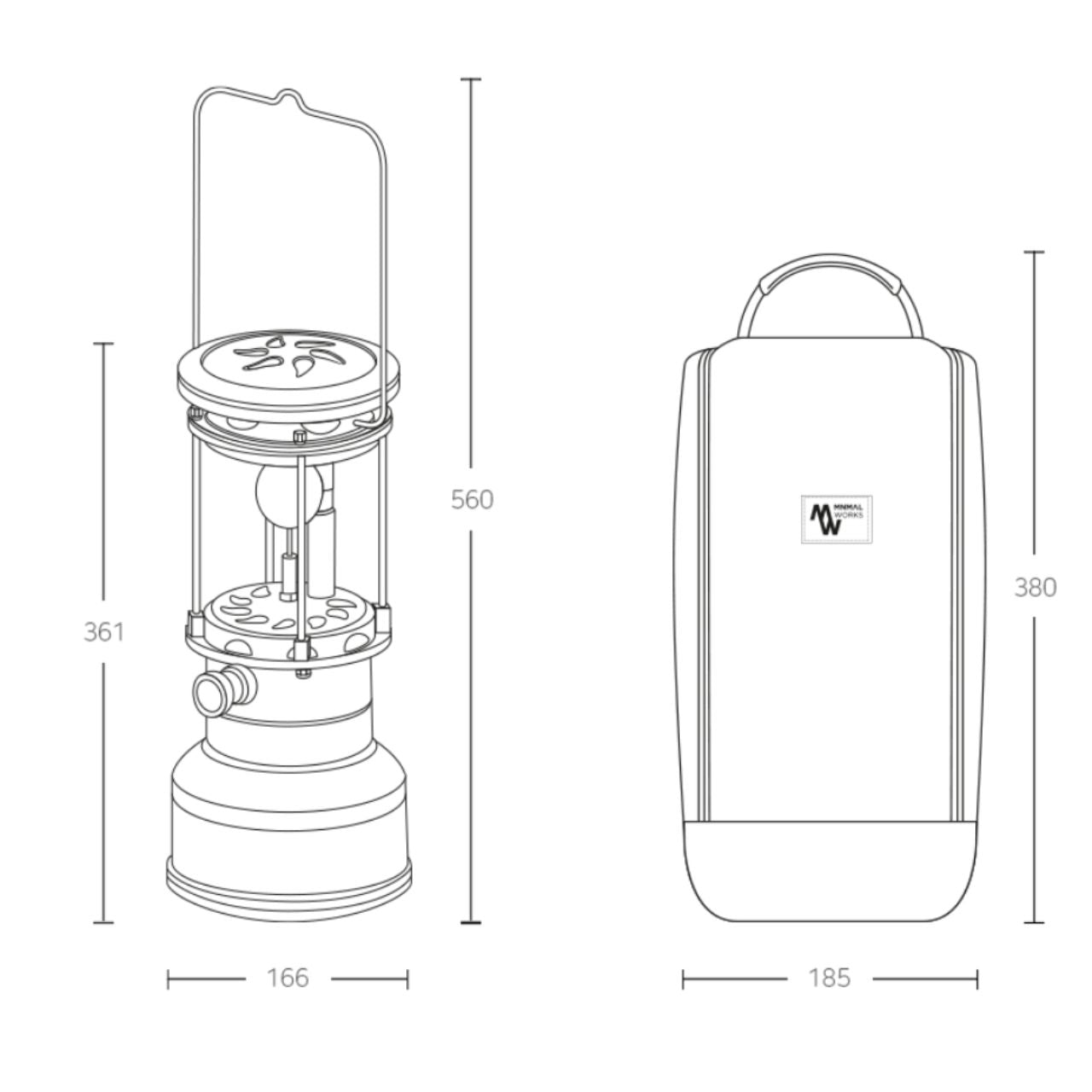 [SeoulLife]*Minimal Works* Retro Classic Villain Gas lantern