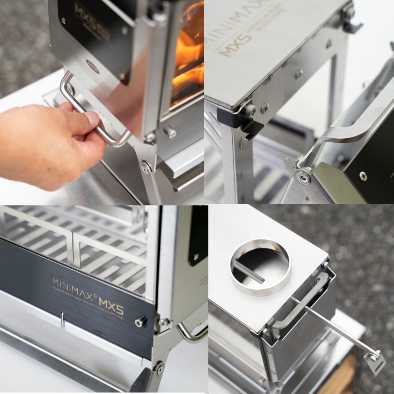 [Minimax] *Pre-order* MX5 Wood Burning Outdoor Camping Stove, Made in Korea Camping Gear.