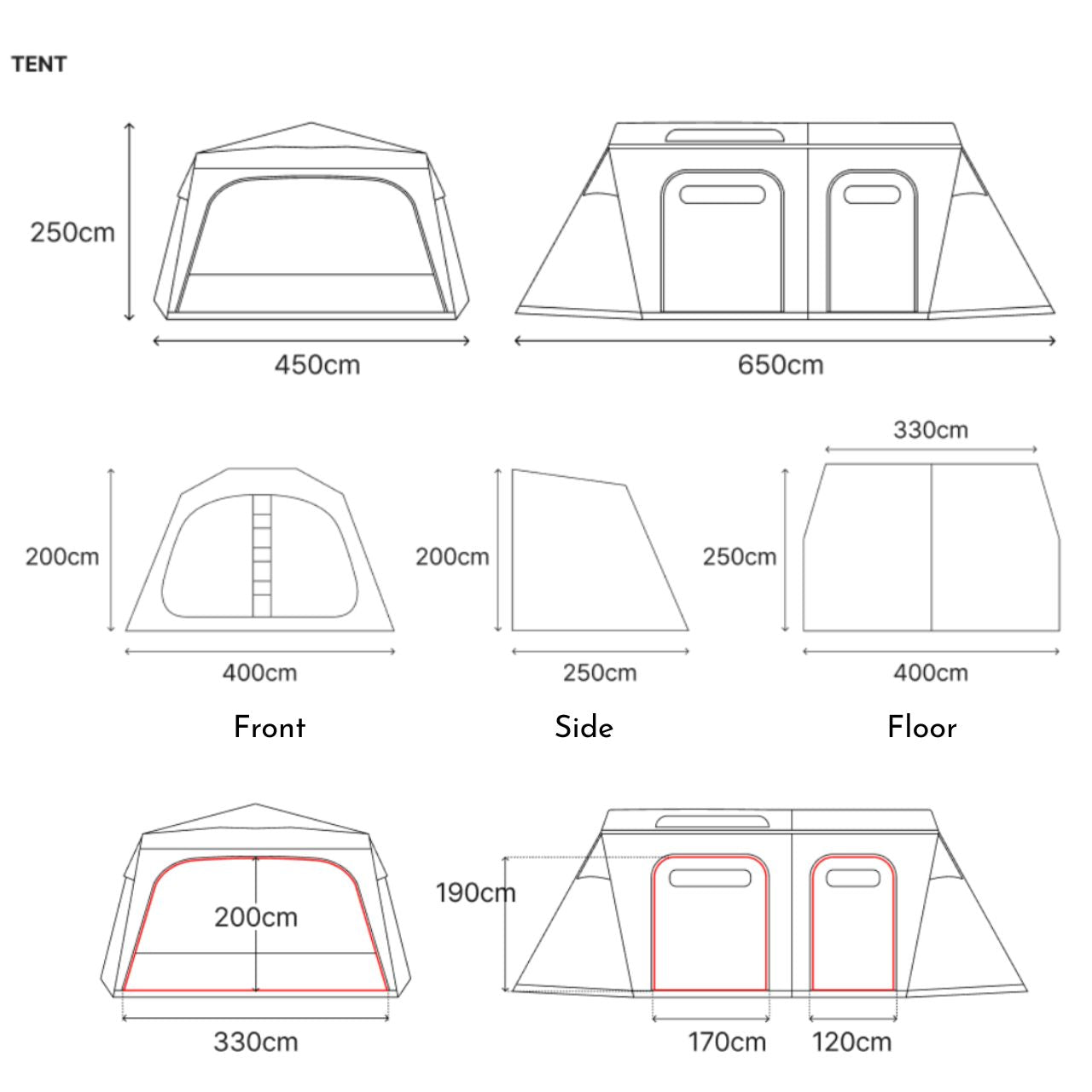 [URBANSIDE] Easy Bunker PRO 650 Air Tent