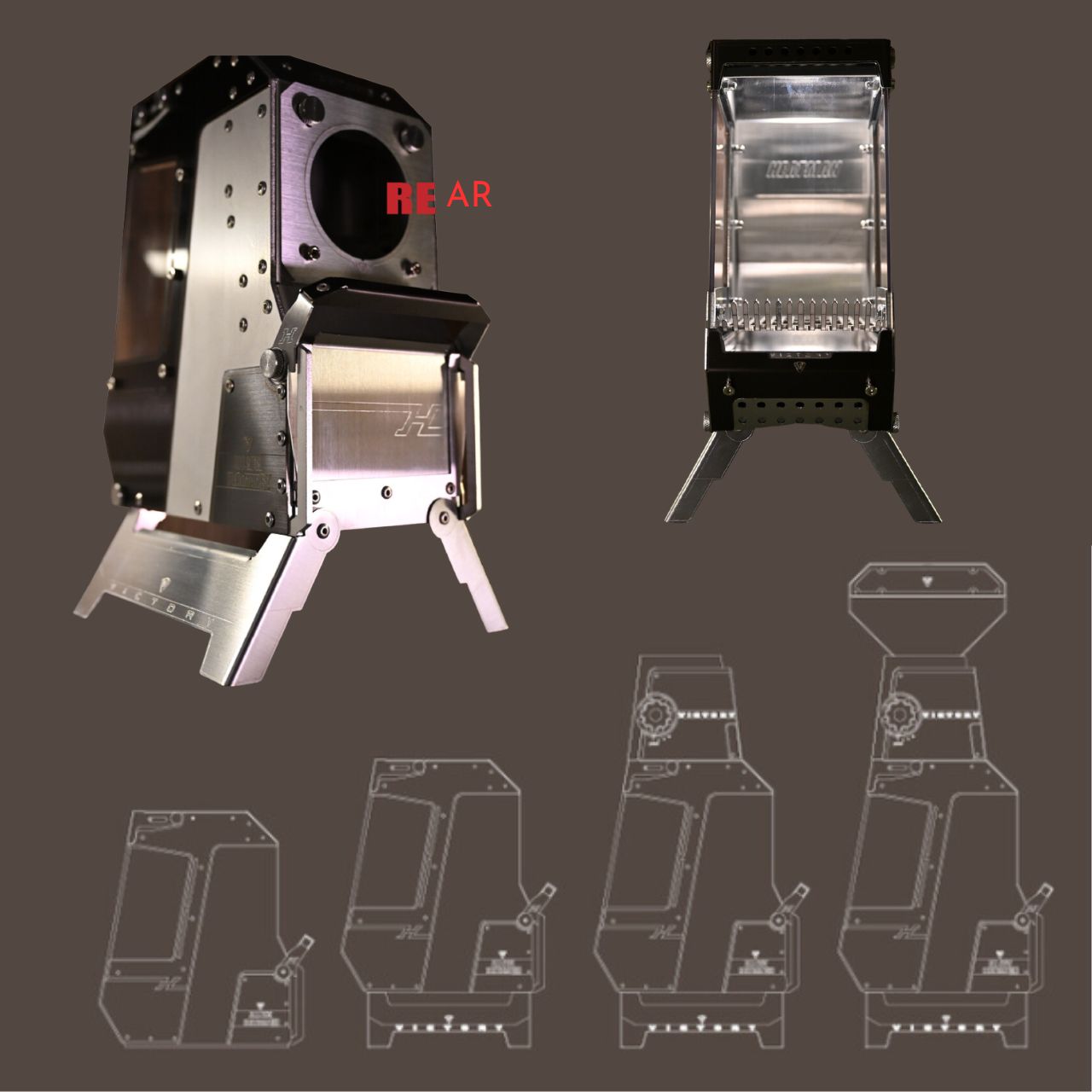 [VictoryCamp] All New Heatman SD Camping Fire Stove