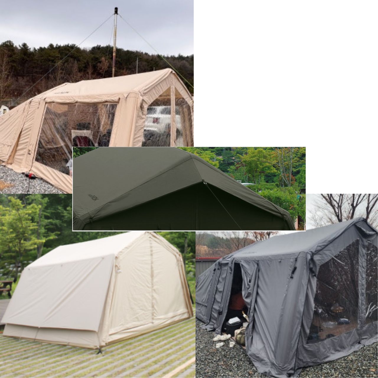 [Airnok] 8.0T Alpha Cube Lightweight Air Tent, Shelter