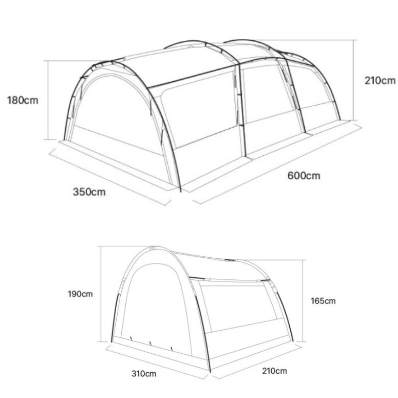 [Snowline] Two-in-One Endurance Tent, for 5 people
