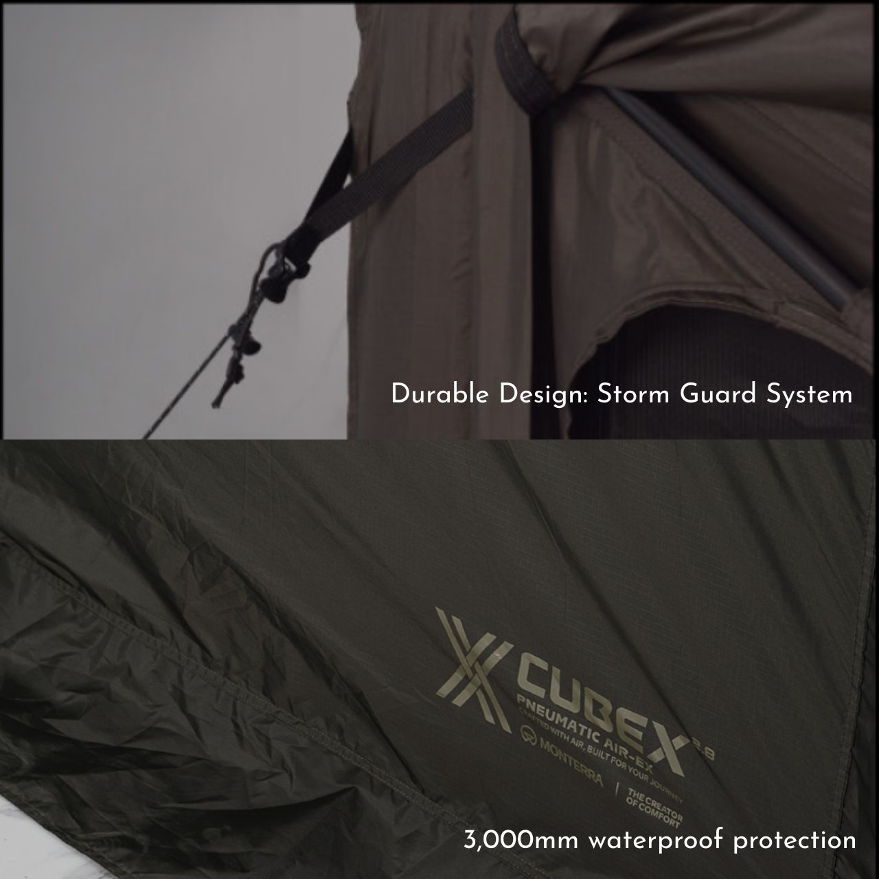 [Monterra] Cubex 2.8 Lightweight Air Shelter, Tent