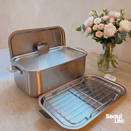 [AMT] 316Ti Stainless Steel 5-Ply Multi-Cooker Pot