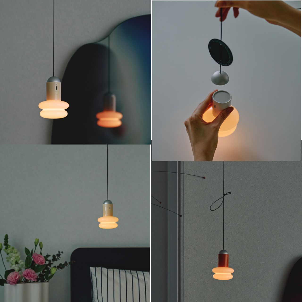 [ILKW] Snowman8 Multi-Use Portable Camping Lamp, Table Light