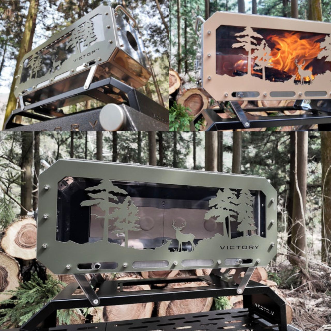 [Victory] Big DD Final Outdoor Camping Wood Stove
