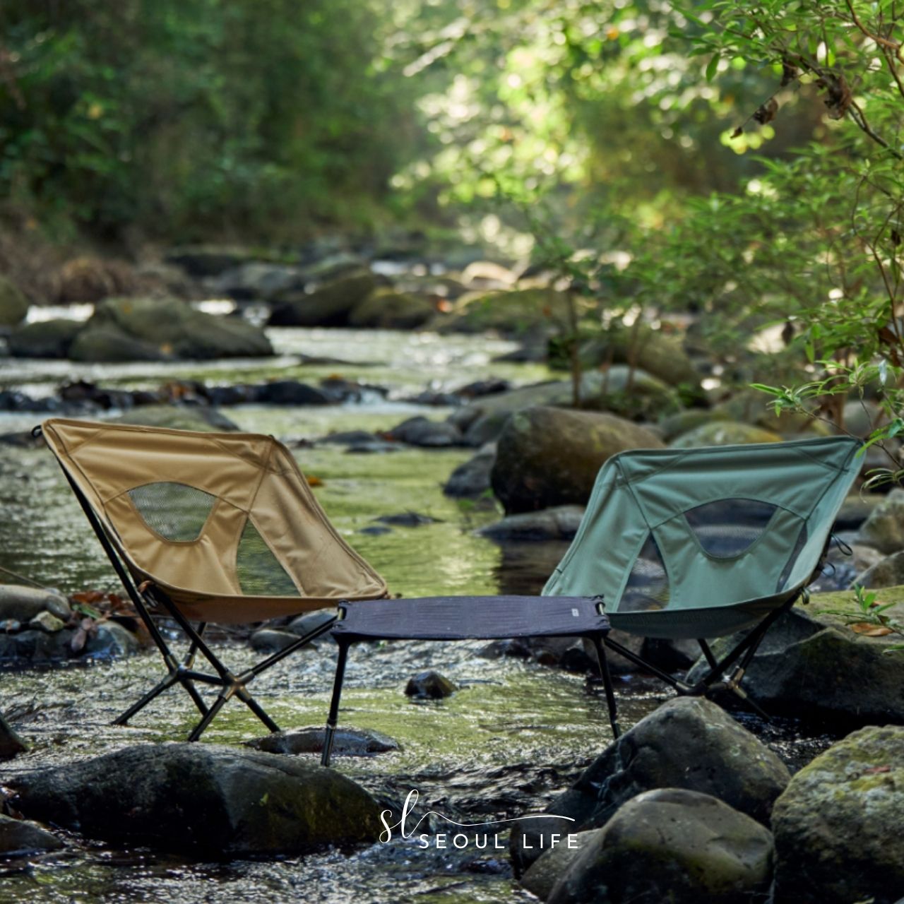 [SeoulLife]*Insooth* TX-475 Comfort Camping Table, foldable & Compact size