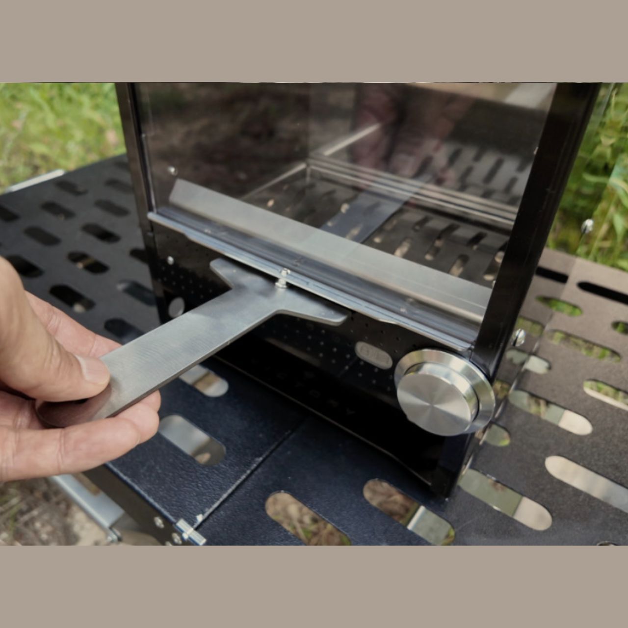 [Victory] Mona Outdoor 2-way Wood Stove w/ cooking space