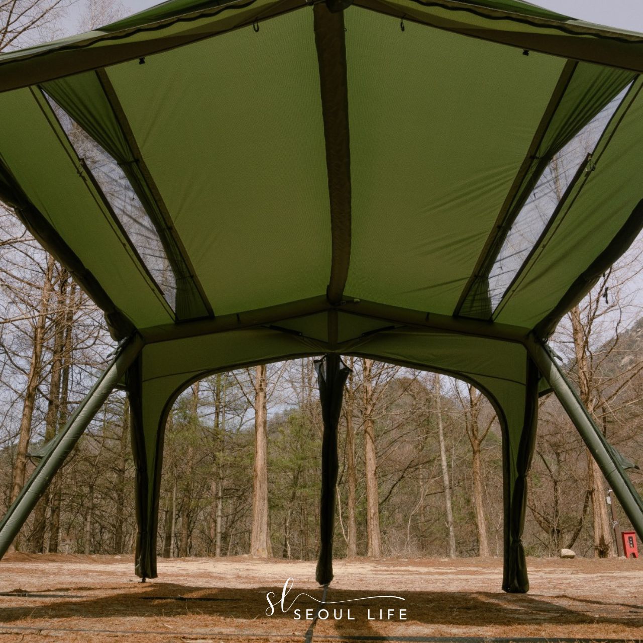 Urbanside] Easy Cabin Pro Air Tent, 7.2 x 4.4M Large Shelter