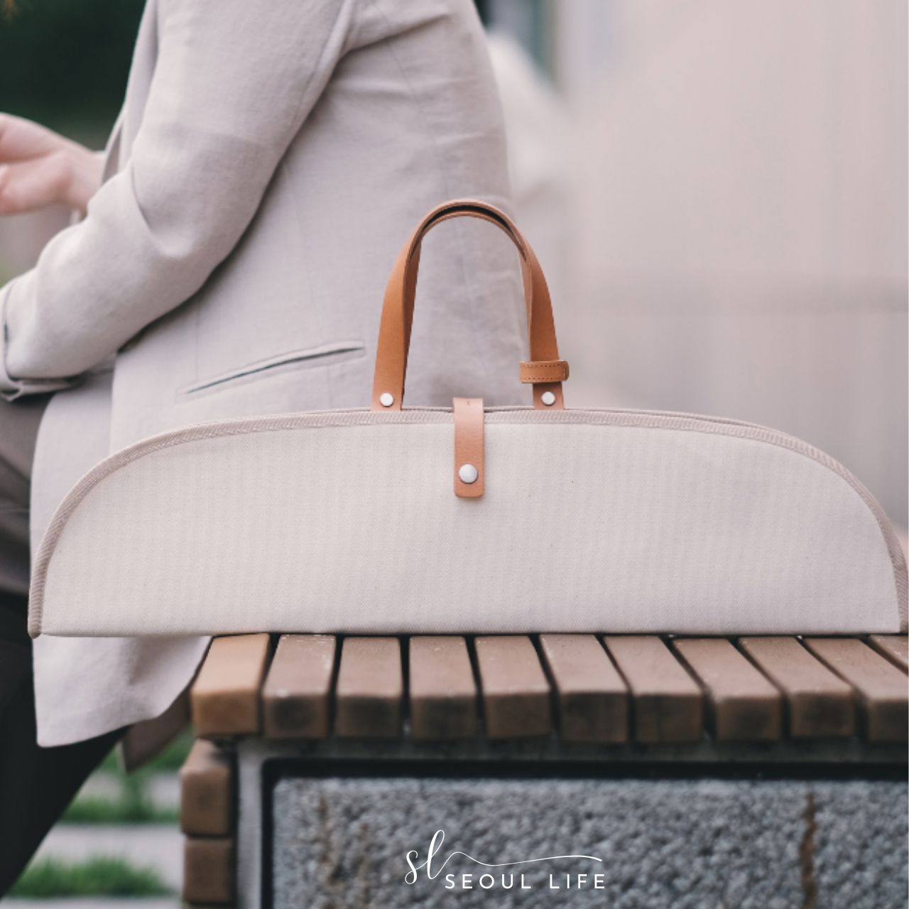 Prolog] Foldable Wooden Tote Table Camping table – SeoulLife