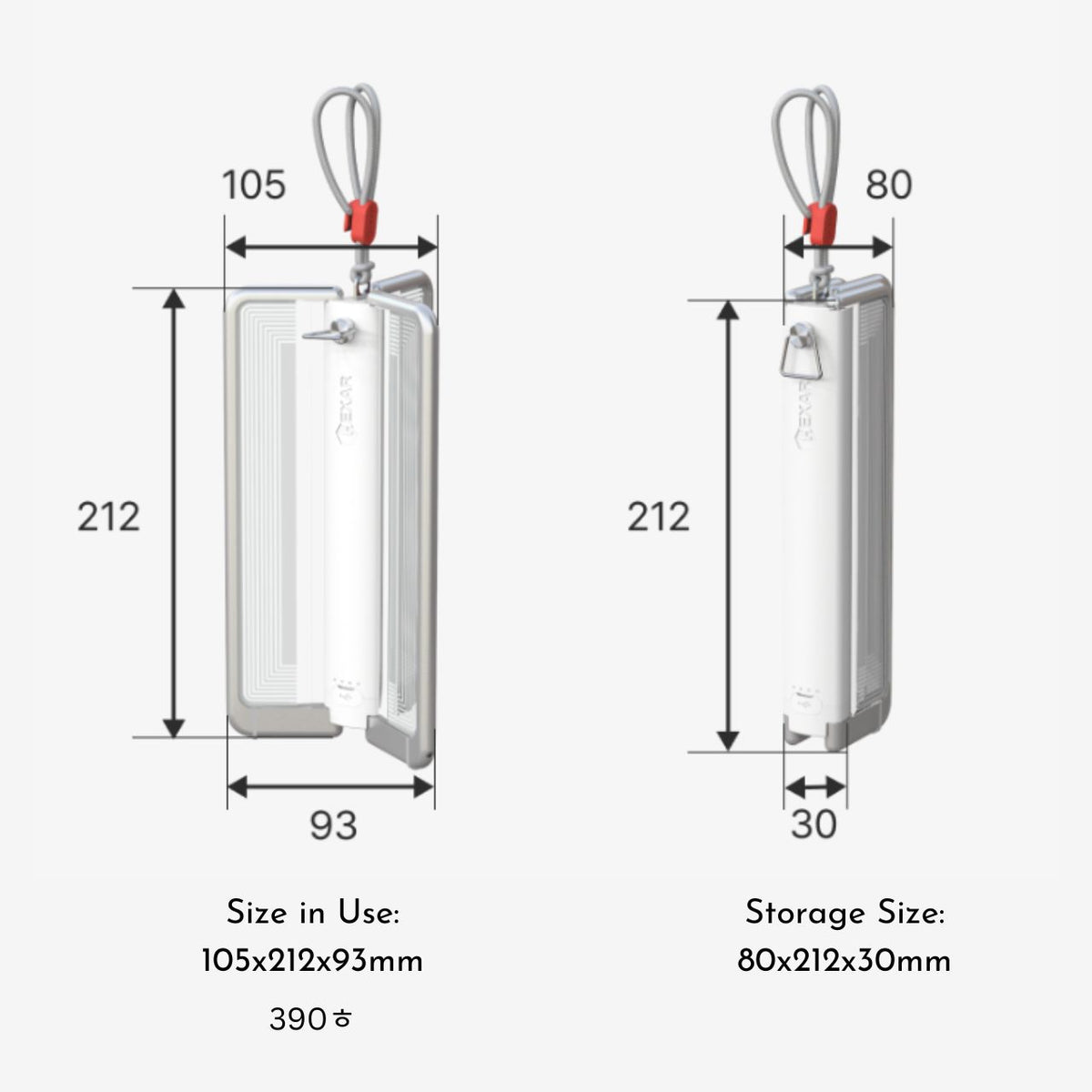 [Cico] Hexar CL6 Folding Camping Light