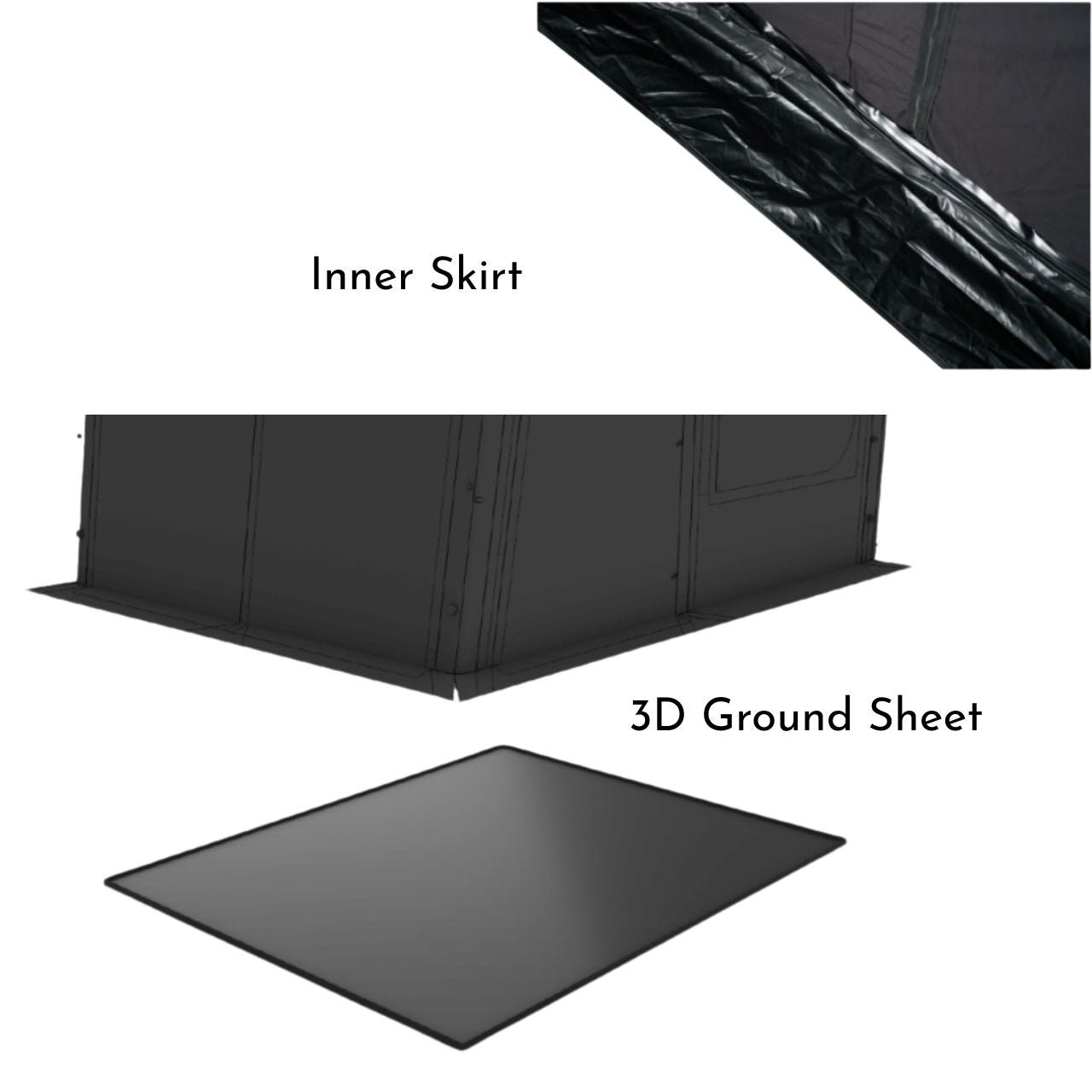 [Camvil] Box Air Tent 18.0, Multi-Use Extendable Air Tent