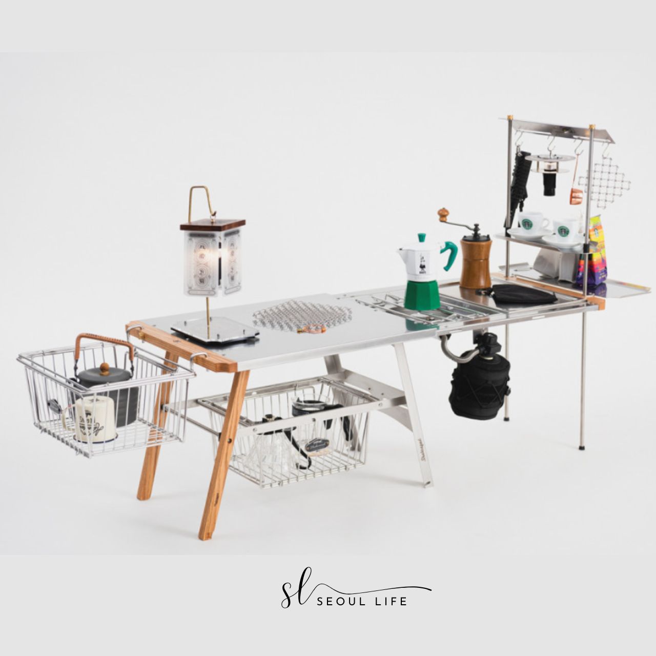 [Shahrazad] Able Extension IGT Table, Muti-function, Foldable Camping Table