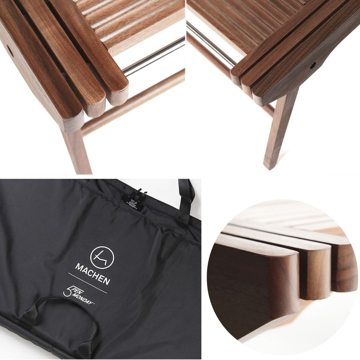 [Machen] Versatile Modular Wooden Camping Living Table