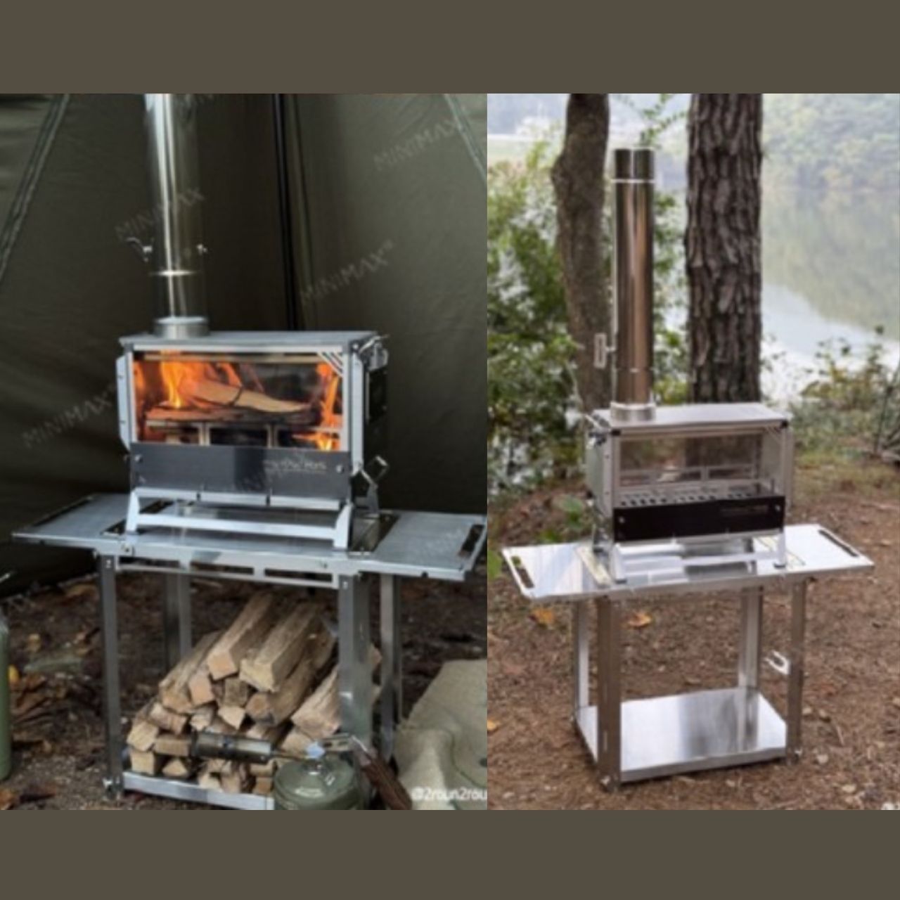 [Minimax] *Pre-order* MX5 Wood Burning Outdoor Camping Stove, Made in Korea Camping Gear.