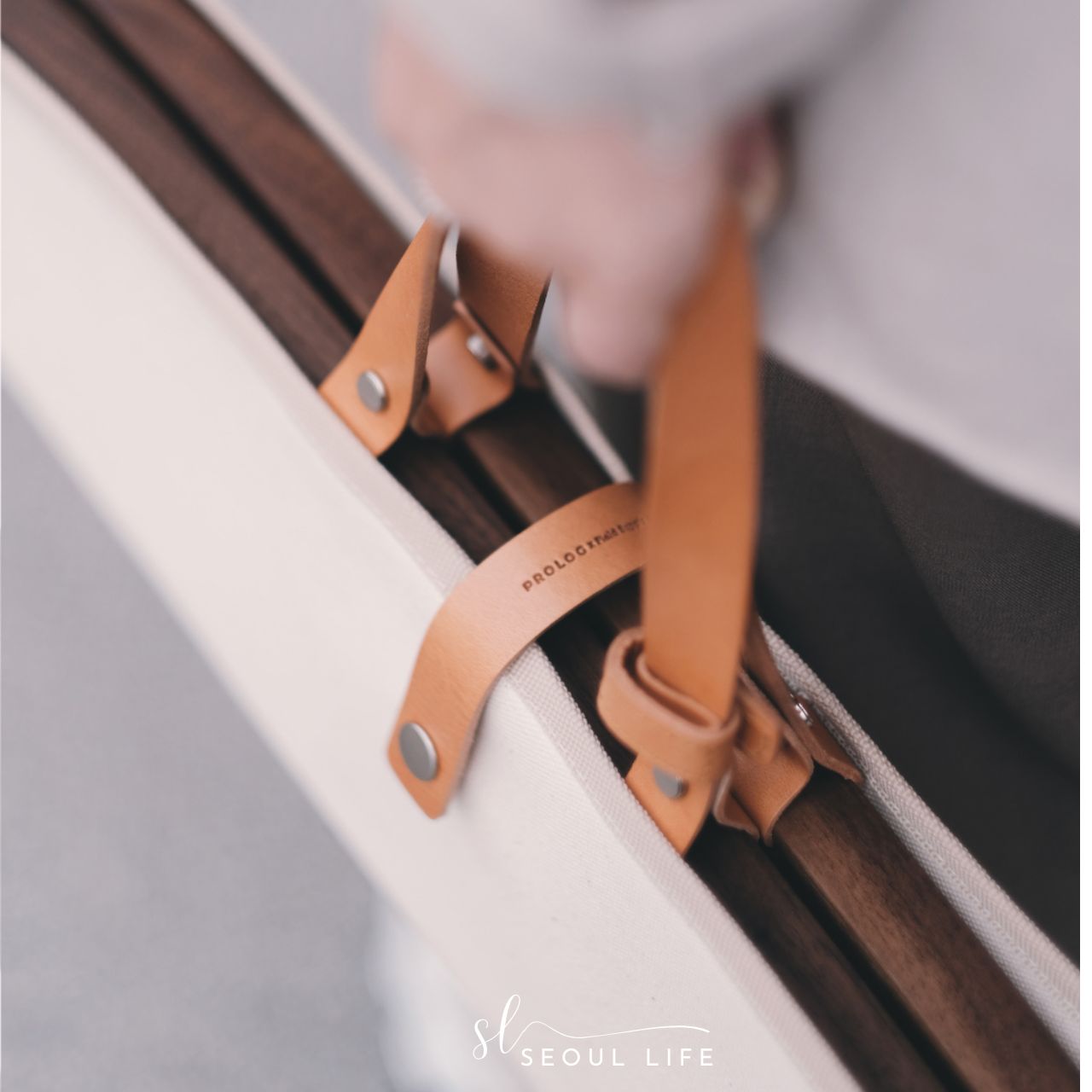 Prolog] Foldable Wooden Tote Table Camping table – SeoulLife