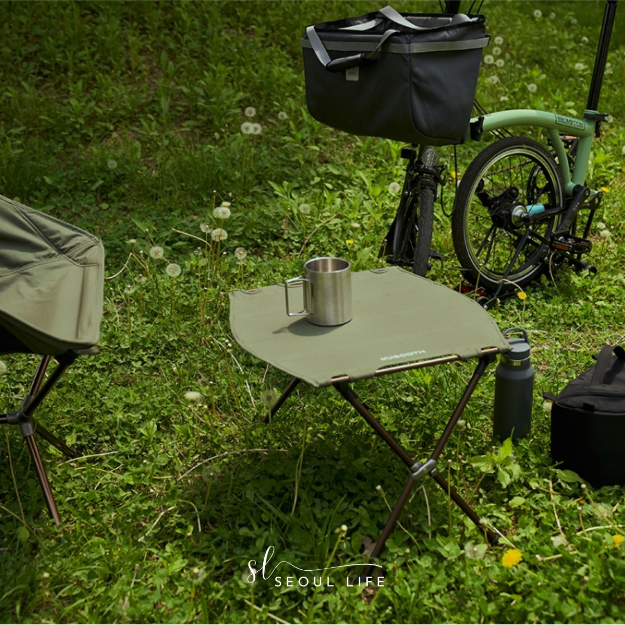 [SeoulLife]*Insooth* TX-475 Comfort Camping Table, foldable & Compact size