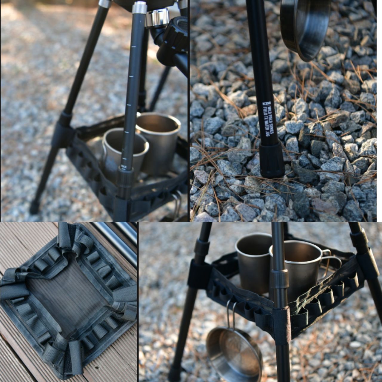 [KZM] Field TX SUS 304 ウォータージャグ 4.5 スタンドポール付き