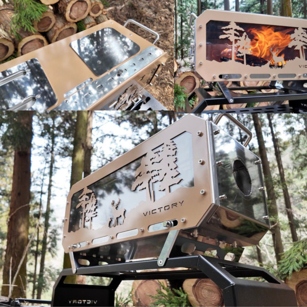 [Victory] Big DD Final Outdoor Camping Wood Stove