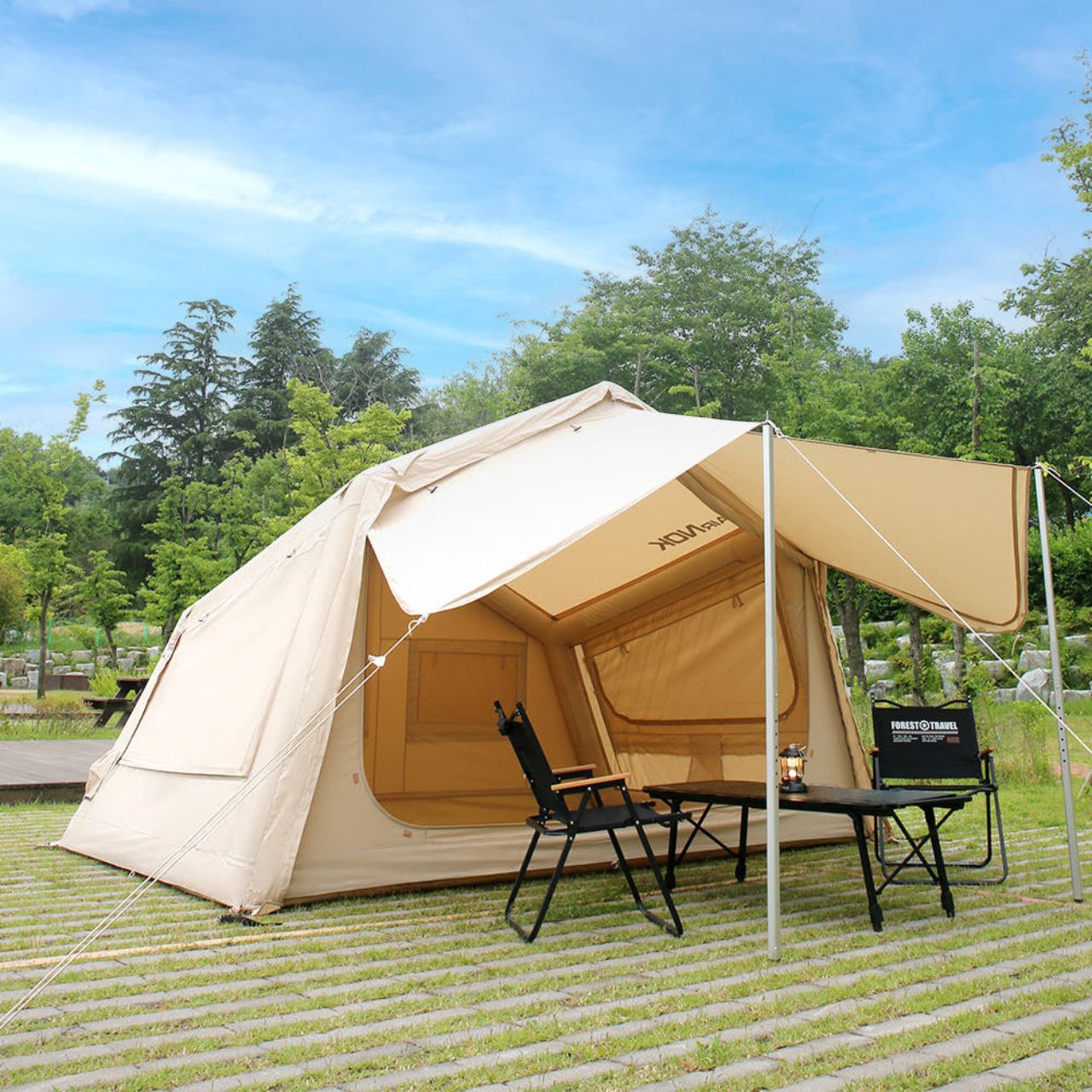 [Airnok] 8.0T Alpha Cube Lightweight Air Tent, Shelter
