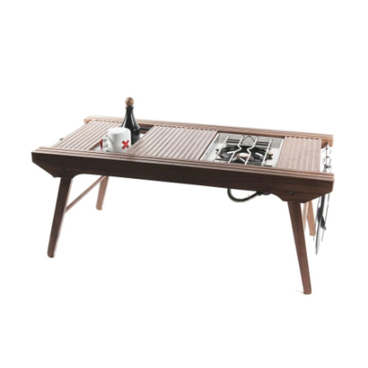 [Machen] Versatile Modular Wooden Camping Living Table