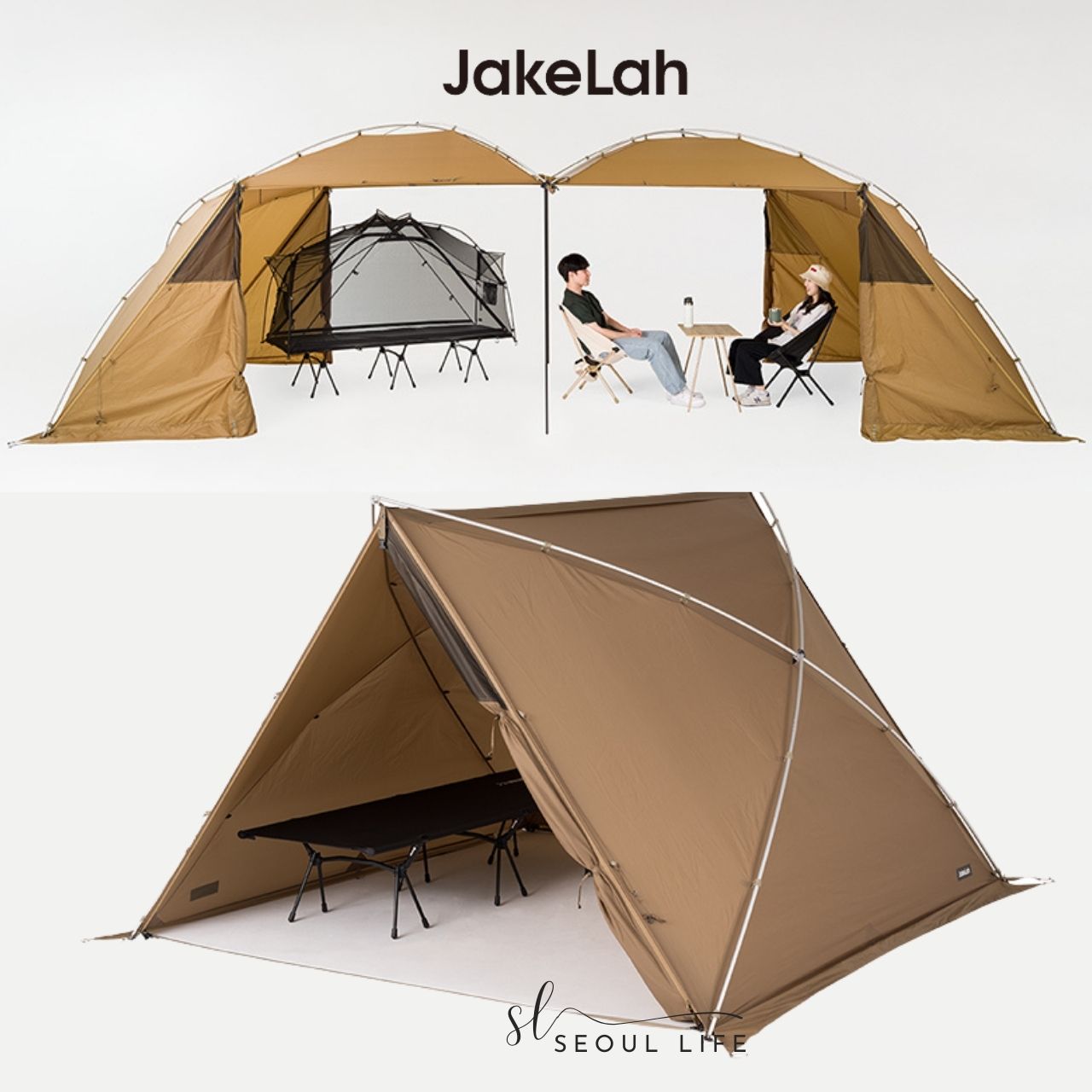 [Jakelah] J.x 2.5 Multipurpose tent with all-weather functions