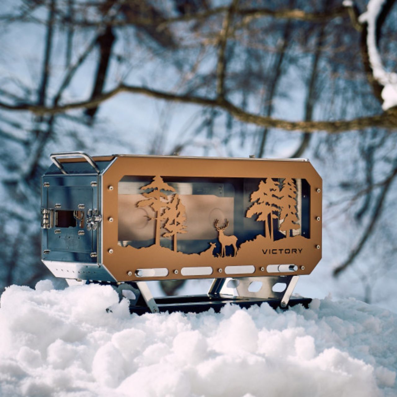 [Victory] Big DD Final Outdoor Camping Wood Stove