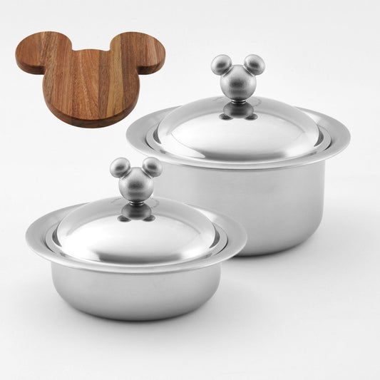 [finnilo] 316Ti 5-ply stainless gourmet stew pot, Limited Micky Mouse Edition.