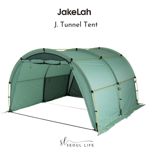 [JakeLah] J. Tunnel Tent, Extendable & Connectable design. Camping Gear