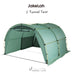 [JakeLah] J. Tunnel Tent, Extendable & Connectable design. Camping Gear