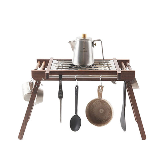 [Machen] Premium Handcrafted Wooden Burner Folding Table, Made in Korea