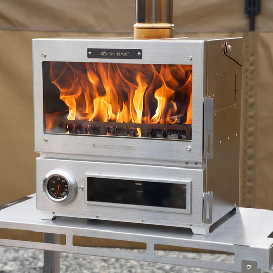 [Minimax] MX1 Duel Oven, Two-in-One Camping Wood Burning Stove & Oven