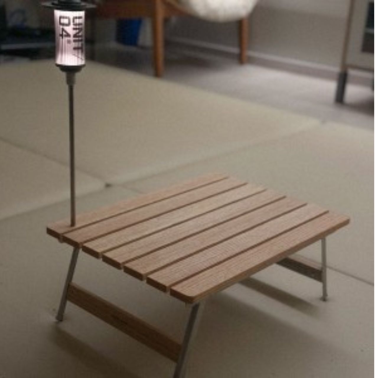 [Kunst Baum] Multi-Purpose Compact Camping Wood Table