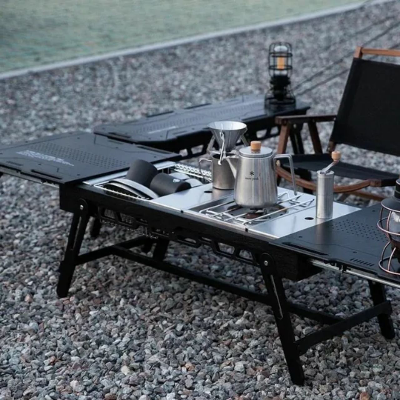 [On-U Life] My Own Sliding Camping Table, Wood Folding Table