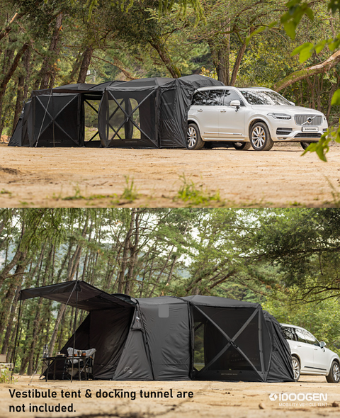 "Idoogen" Octagon One-Touch Car Docking Tent & Shelf for camping