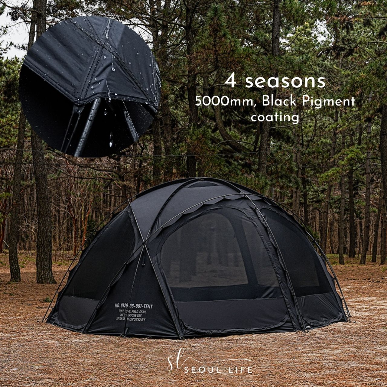 [KZM] Nova Dome Tent, All seasons Camping Tent