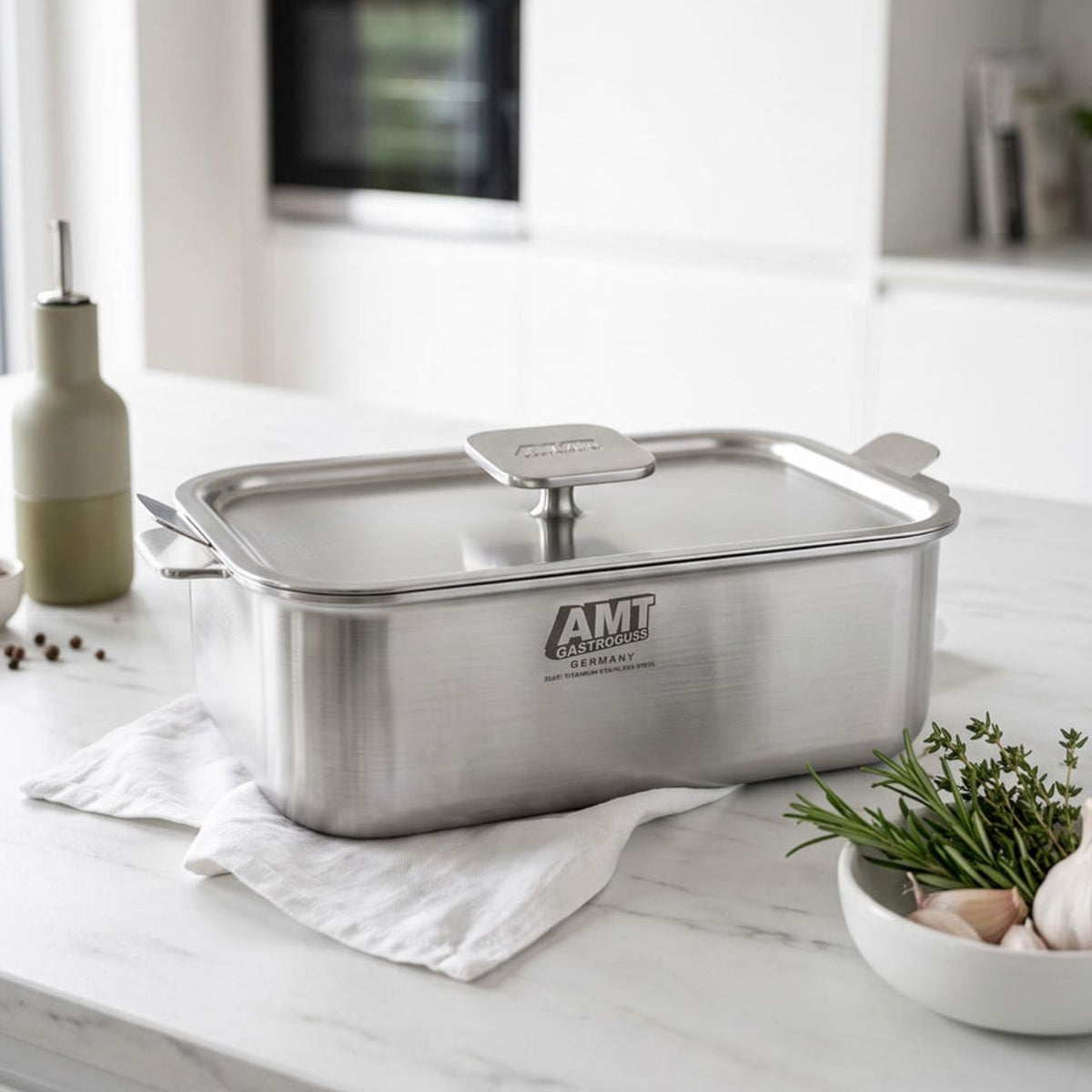 [AMT] 316Ti Stainless Steel 5-Ply Multi-Cooker Pot
